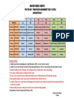 Assessment Schedule