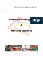 Présentation Du Logiciel & Fiches de Scénarios:, L'education À L'intelligence Artificielle