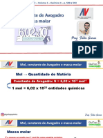 QUÍMICA 2 - VOL.1 - Módulo 2 - Mol Constante de Avogadro e Massa Molar - PV Ático