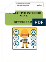 INSTRUCTIVOS SEGURIDAD INTERIOR - Octubre 2022