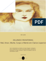 Diluindo Fronteiras: Mal, Amor, Morte, Corpo e Mente em Clarice Lispector