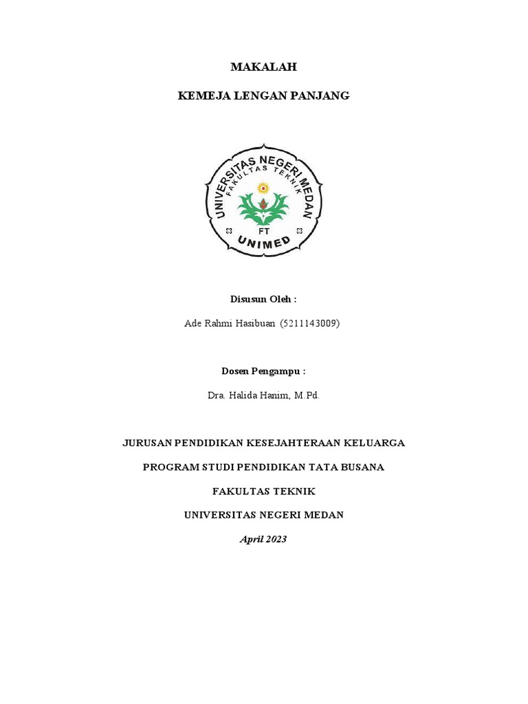 Makalah Busana Pria | PDF
