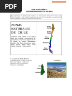 Zonas Naturales de Chile en Mapa | PDF