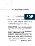 01 Formato P. E. de Herederos Directos y Heredero Por Derecho de Representación