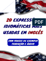 20 Expressões Idiomáticas Mais Usadas em Inglês