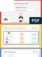 Repaso de 6basico Fracciones y Numeros Mixtos