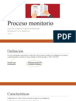 Proceso Monitorio: Carlos Alberto Gómez Rodríguez Procesal Civil Especial 2022-2