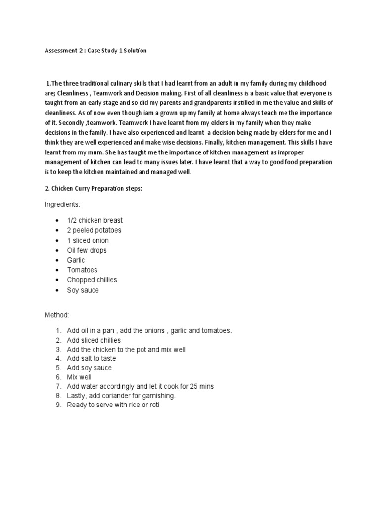 Assessment 2 - Case Study 1 - CEE42 | PDF