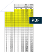 Monto 200,000.00 Tasa 10 Cuota 2,643.01 Plazo 120 Desembolso 7/1/2021 No Dias Pago Interes Capital Fecha Pago (Posible)