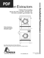 Washer-Extractors: Cabinet Freestanding