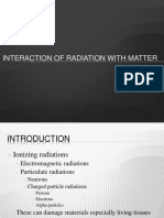 Interaction of Radiation with Matter Explained