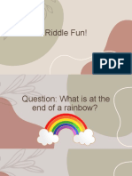 Riddle Fun & Puzzles
