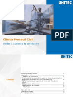 Clínica Procesal Civil: Unidad 7. Audiencia de Conciliación