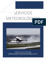 Reportes meteorológicos aeronáuticos