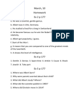 Albert Einstein Homework Document