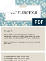 Test Pelatihan Flebotomi