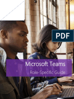 Microsoft Teams: Role-Specific Guide