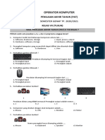 Operator Komputer: SEMESTER GENAP TP. 2020/2021