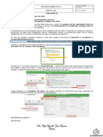 Circular 22, Prematricula Antiguos 2023