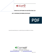 Manual de Usuario Del Software de Gestión para Los Art. Sdvr040a - Sdvr080a - Sdvr160a