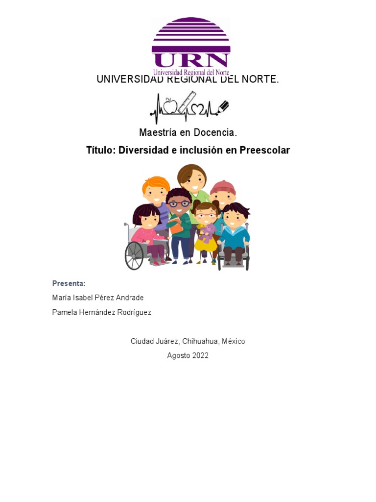 Universidad Regional Del Norte.: Título: Diversidad e Inclusión en ...
