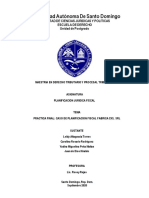 Planificacion Fiscal - Caso FABRICA CXS SRL