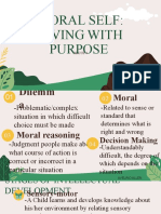 Moral Self Living With Purpose