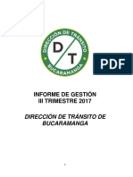 Informe de Gestión Iii Trimestre 2017