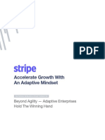 Accelerate Growth With An Adaptive Mindset: Beyond Agility - Adaptive Enterprises Hold The Winning Hand