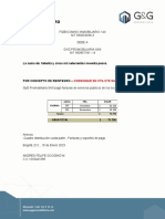 Cta - Cobro GyG Servicos Públicos (Reintegro) Dic