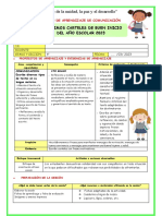 Ses-Miércol-Comun-Escribimos Carteles de Buen Inicio Del Año Escolar 2023