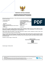 Pemerintah Republik Indonesia Perizinan Berusaha Berbasis Risiko NOMOR INDUK BERUSAHA: 1410220042597