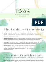 Tema 4. Técnicas y Herramientas de Comunicación