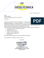 Certificado Pasantias