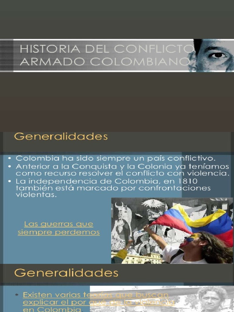 Historia Del Conflicto Armado en Colombia. | PDF