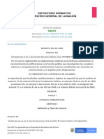 Decreto 564 de 2006