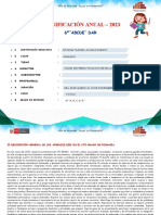 6°abcde - Planificación Anual-Dar - 2023