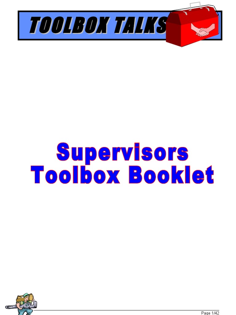 Toolbox Talks for Construction Safety | PDF | Electrical Connector ...