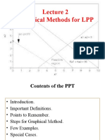 Graphical Methods For LPP