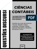 Ciencias Contabeis - 160 Questoes Discursivas