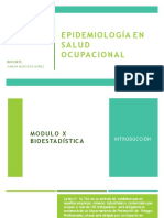 MÓDULO X Bioestadistica Estadística