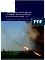 Lecciones Preliminares en Guerra Convencional (Ucrania)