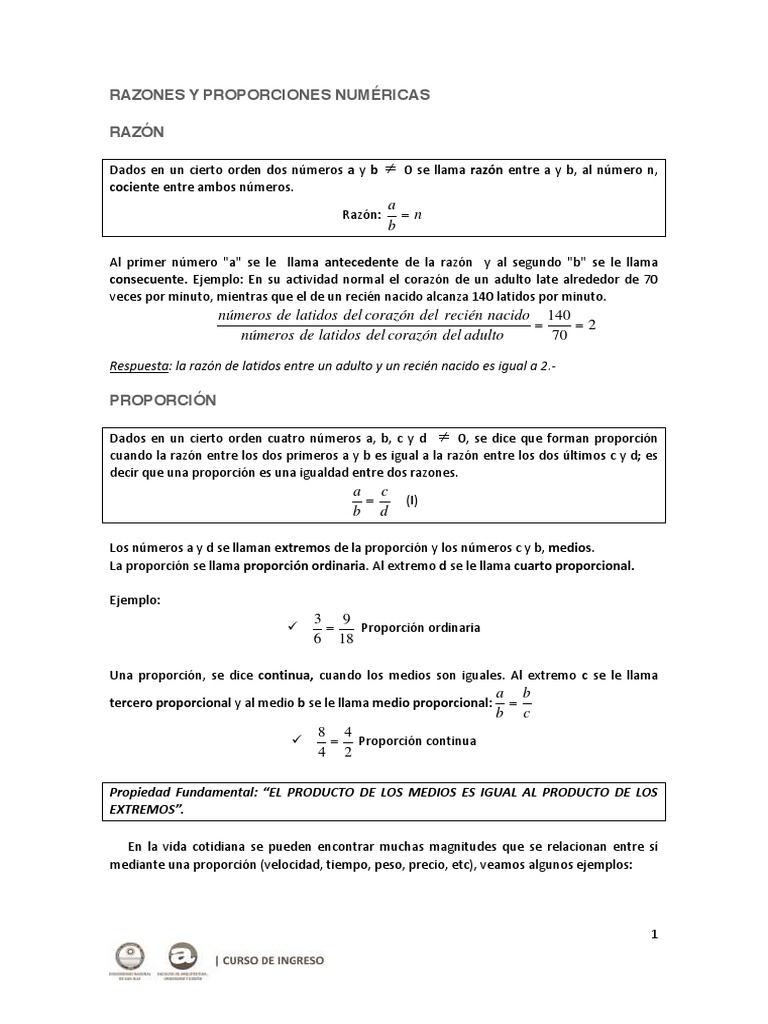 Razón Proporción y Escala | Descargar gratis PDF | Triángulo | Matemáticas