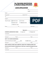 Leave Application Edited