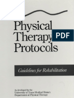 Physical Therapy Protocols