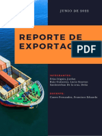 Reporte de Las Exportaciones en El Perú