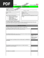 Ficha Para Definição de Objectivos Individuais