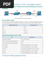 ITN Final Skills Exam