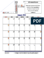Calendario para Agenda