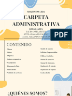 Carpeta Administrativa: Maxitintas Ltda